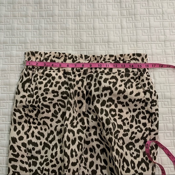 Leopard print cropped pants - Picture 6 of 11